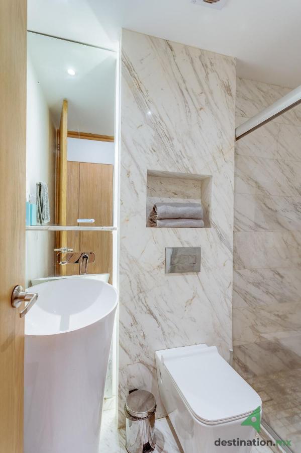 Lovely & Spacious Apartment With Pool & Gym In La Condesa - Icon Kota Meksiko Bagian luar foto