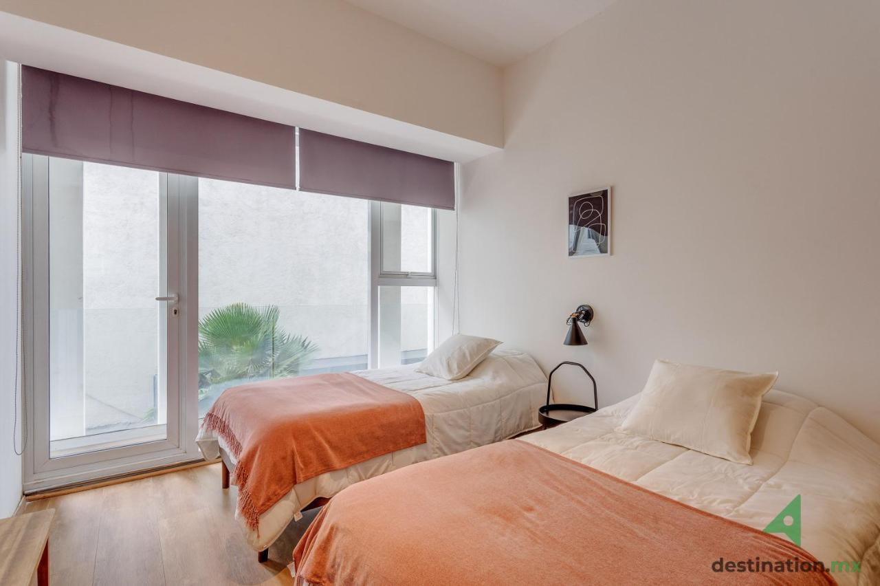 Lovely & Spacious Apartment With Pool & Gym In La Condesa - Icon Kota Meksiko Bagian luar foto