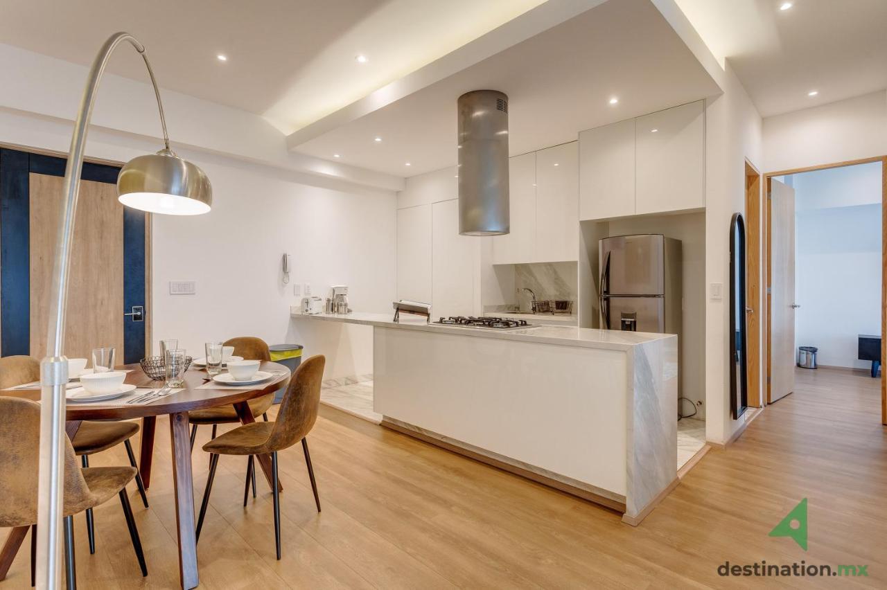 Lovely & Spacious Apartment With Pool & Gym In La Condesa - Icon Kota Meksiko Bagian luar foto
