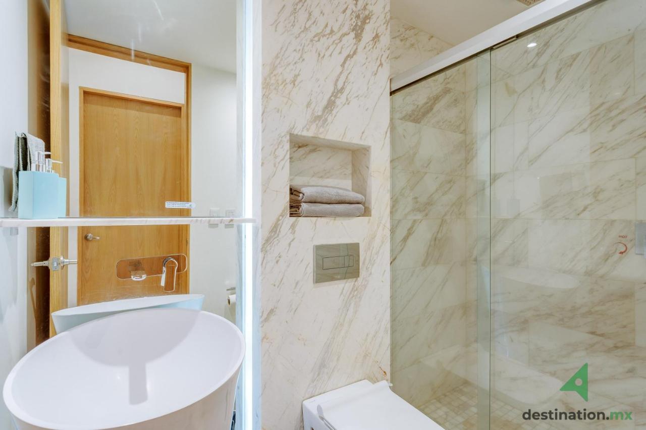 Lovely & Spacious Apartment With Pool & Gym In La Condesa - Icon Kota Meksiko Bagian luar foto